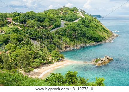 Yanui Beach On A Sunny Day, Phuket, Thailand.
