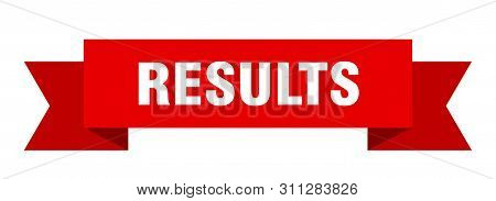 Results Ribbon. Results Isolated Sign. Results Banner