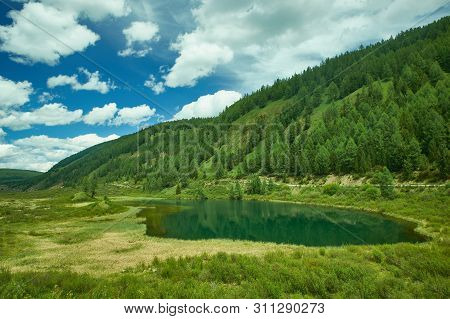 Mountain Altai , Ulagansky Lake