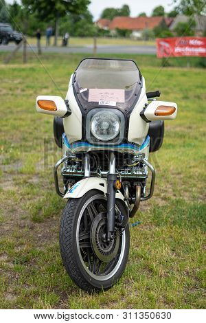 Paaren Im Glien, Germany - June 08, 2019: Superbike Honda Cbx 1000, 1982. Die Oldtimer Show 2019.