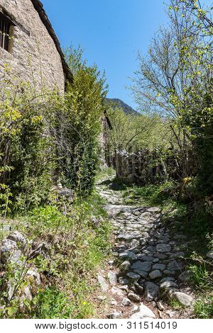 Landscape In Riu Madriu, Escaldes  Engordany, Andorra,