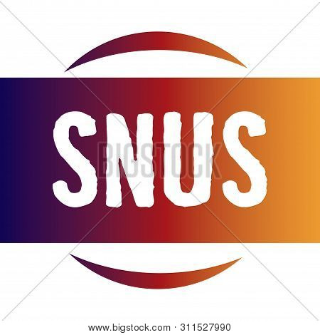 Vector Logo Of Snuff And Chewing Tobacco