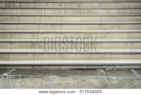 Walkway Stairs Outdoor And Background Photo Stock