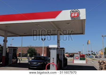 Lebanon - Circa July 2019: Phillips 66 Company Retail Location. Phillips 66 Is An American Energy Co