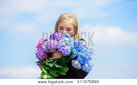 Enjoy Spring Without Allergy. Springtime Bloom. Pollen Allergy. Gentle Flower For Delicate Woman. Gi