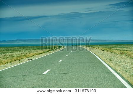 Road In Gobi Desert