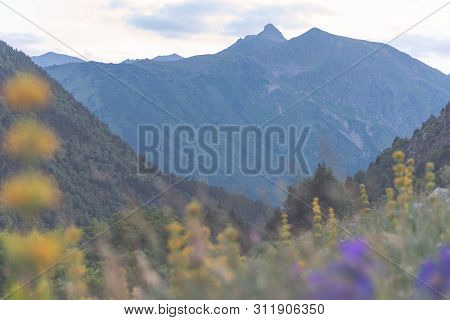 Landscape Of The Parc Natural De La Vall De Sorteny, Pyrenees, Andorra.