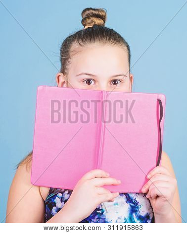 Learn Reading Books. Secret Story. Workbooks For Writing. School Diaries For Making Notes. Small Gir