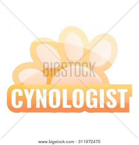 Cynologist Logo. Cartoon Of Cynologist Logo For Web Design Isolated On White Background