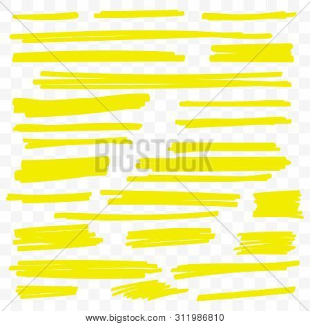 Yellow Highlight Vector Photo Free Trial Bigstock