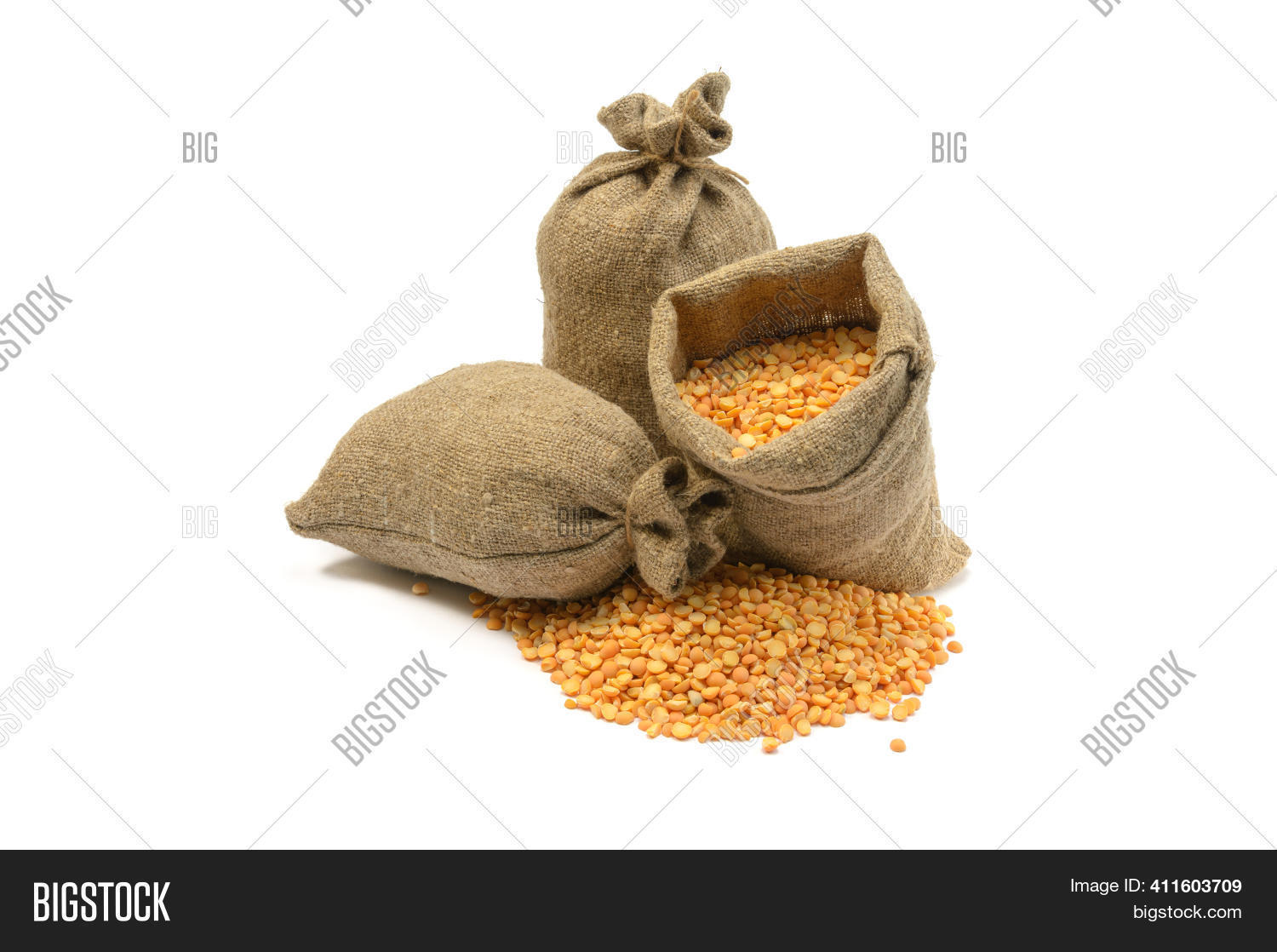 Peas Bag, Isolated On Image & Photo (Free Trial) Bigstock