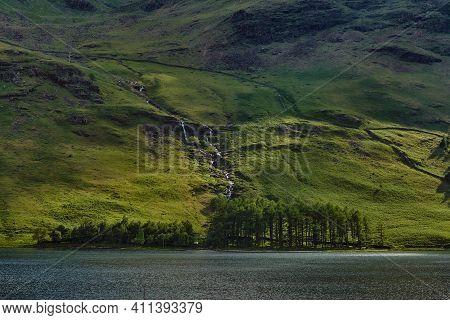 Buttermere Lake, Lake District, Uk