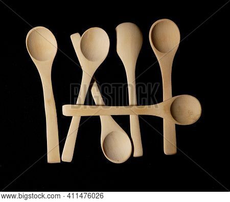 Wooden Spoons Natural Materials And Environmentally Safe Unlike Plastic Spoons Sustainable Materials