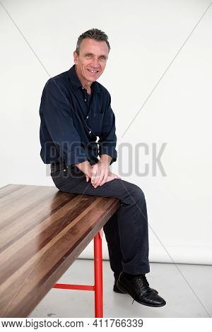 Editorial Portrait Of Entrepreneur Peter Cheales