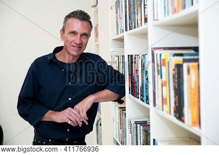 Editorial Portrait Of Entrepreneur Peter Cheales