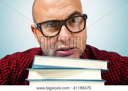 Student z książki