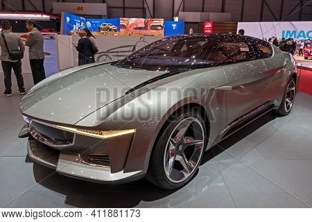 Gfg Style Sibylla Concept Car At The 89th Geneva International Motor Show. Geneva, Switzerland - Mar