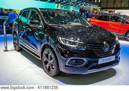 New Renault Kadjar Car At The 89th Geneva International Motor Show. Geneva, Switzerland - March 6, 2