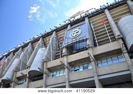 Santiago Bernabeu stadion af Real Madrid
