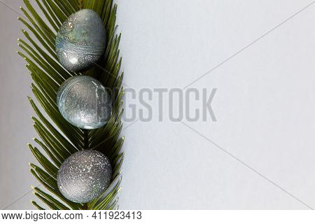 Creatively Painted Chicken Easter Eggs With Natural Hibiscus Dye, Look Like Sea Stones, Date Palm Le