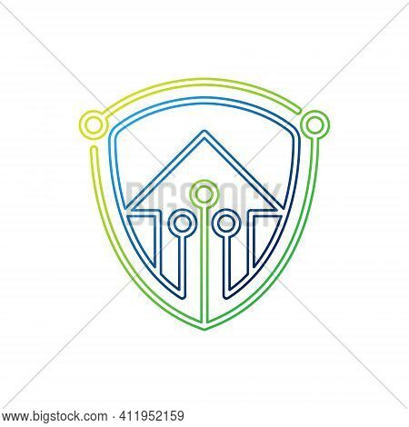 Home Security Logo Icon vector design illustration. Home Security logo. Home. Home Logo. House Logo. Home vector, Home Logo vector, Home symbol, Home sign, Home Logo design. House Logo icon vector. Home Security logo isolated on white background