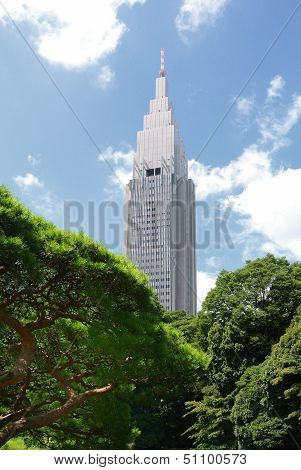 Modern Skyscraper In Japan