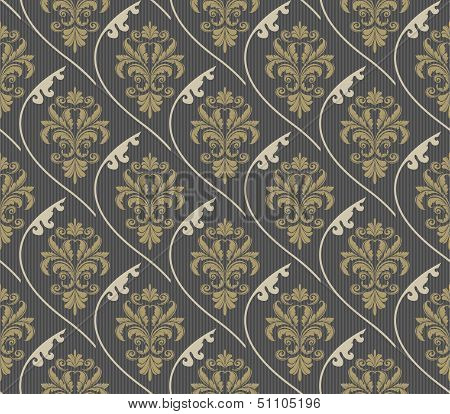 seamless floral vintage pattern