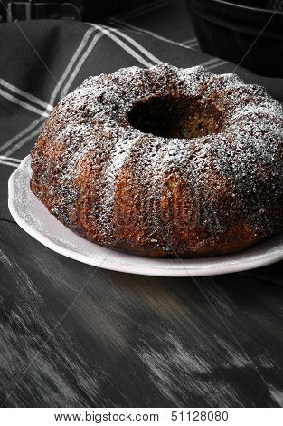 Chocolate Marble Pie Pound Cake