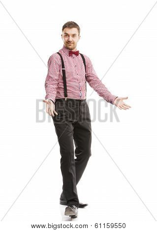 Funny business man