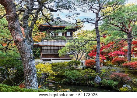 Ginkakuji - The Silver Pavilion Temple in Kyoto