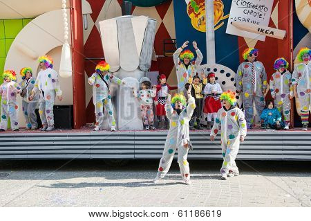 People Dressed As A Clown