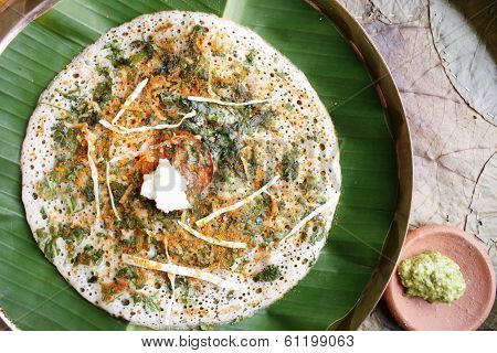 Methi Dosa - A Pancake From South India With Fenugreek Flavour