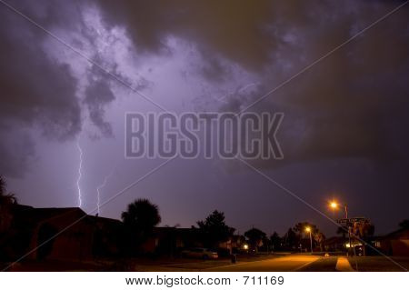 Neighborhood Lightning Strike