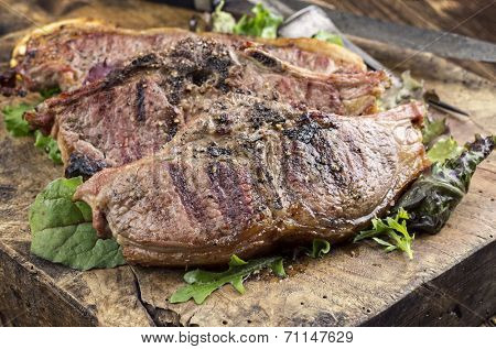 grilled lamb chops