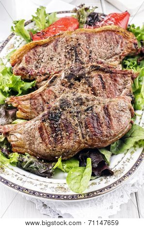 lamb chops grilled 