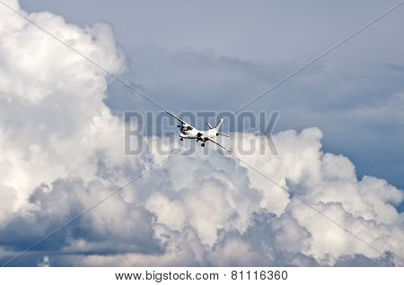Approach cumulus clouds