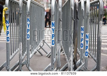 New York Police Department Fence