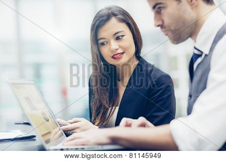 Business people at the office