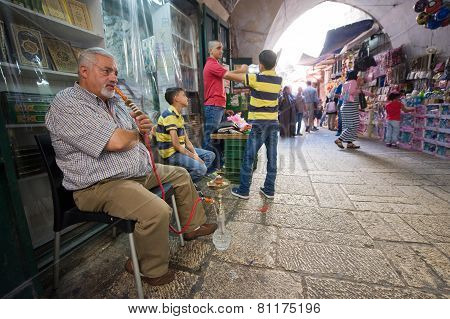 Smoking A Waterpipe