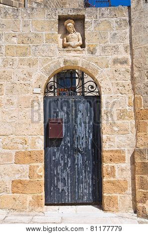 Mother Church of Laterza. Puglia. Southern Italy.