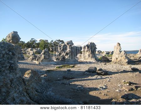 Rauk in the island of Gotland
