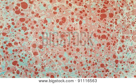 Ebru Paper Pink Blue