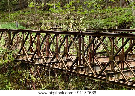 Old rusty bridge