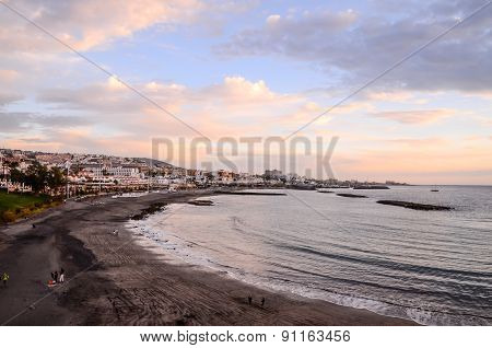 View of Playa de Fanabe Adeje Tenerife