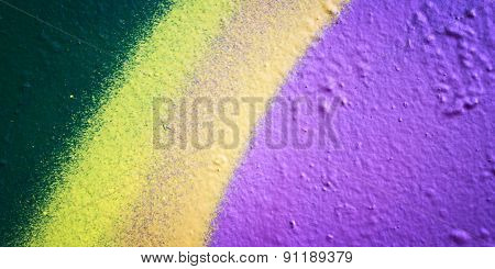 Frame For Text. Urban Pattern With Peeling Paint. Retro Effect Photo.