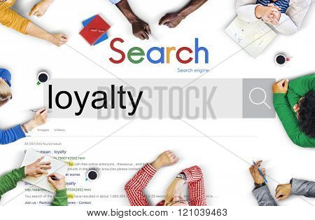 Business Team Brainstorming Connection Search Concept