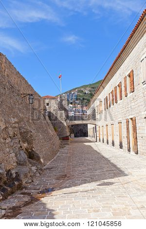 Citadel In Old Town Of Budva