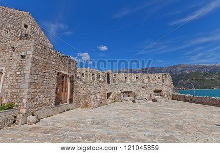Citadel In Old Town Of Budva, Montenegro