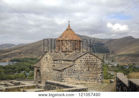 Sevanavank monastery. Lake Sevan, Armenia