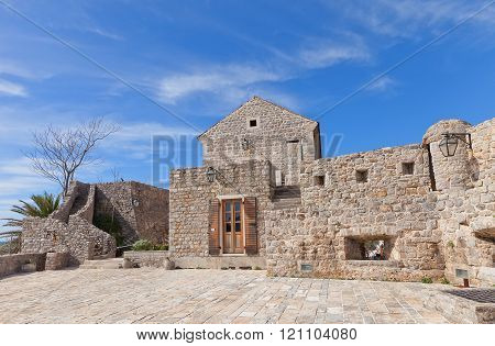 Citadel In Old Town Of Budva